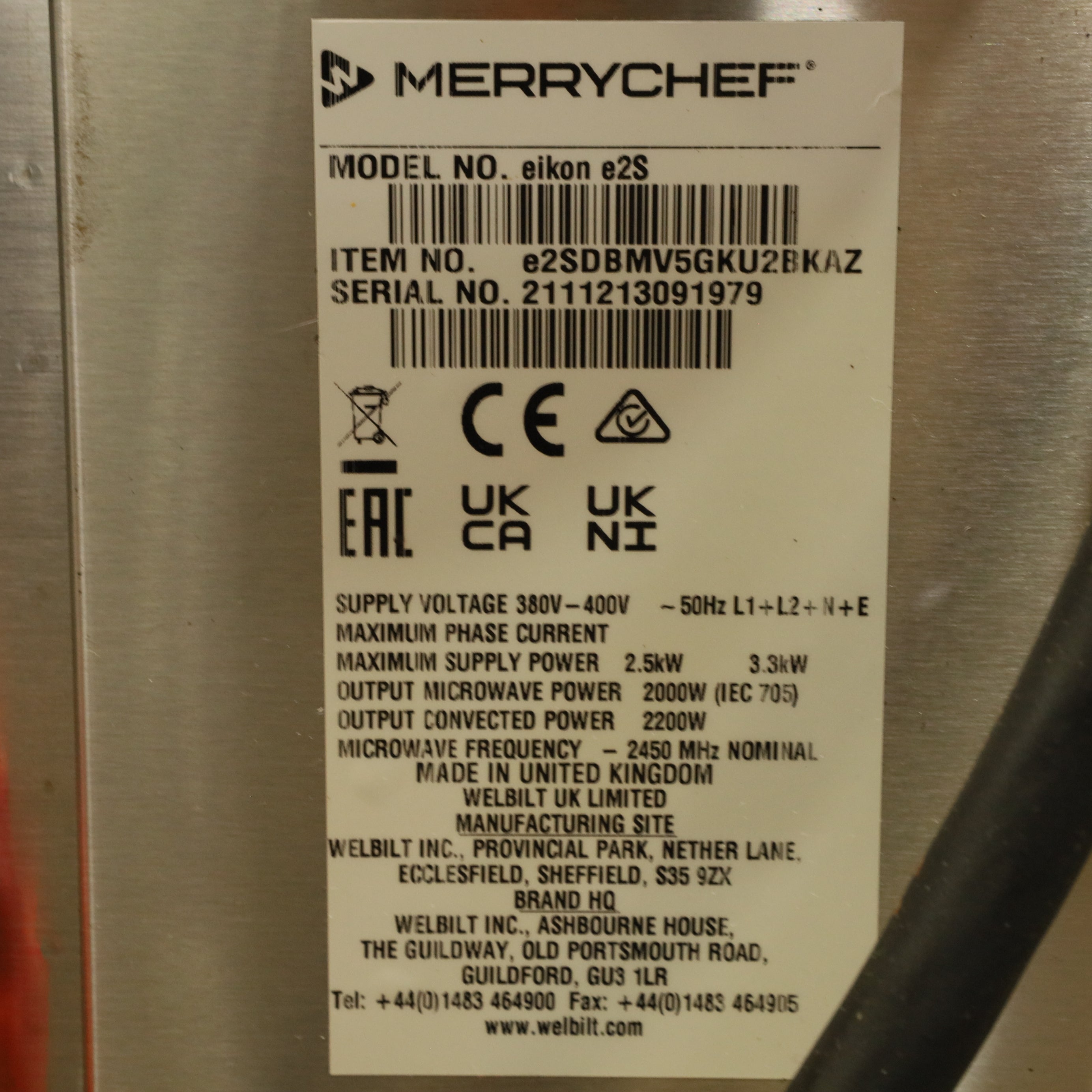Merrychef Eikon E2S Speed Oven - 746501