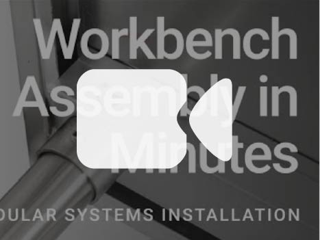 Modular Systems Workbench With Splashback WBB7-0900/A