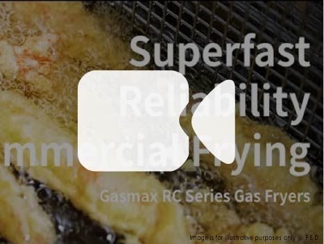 FryMAX Superfast Natural Gas Tube Fryer RC400E