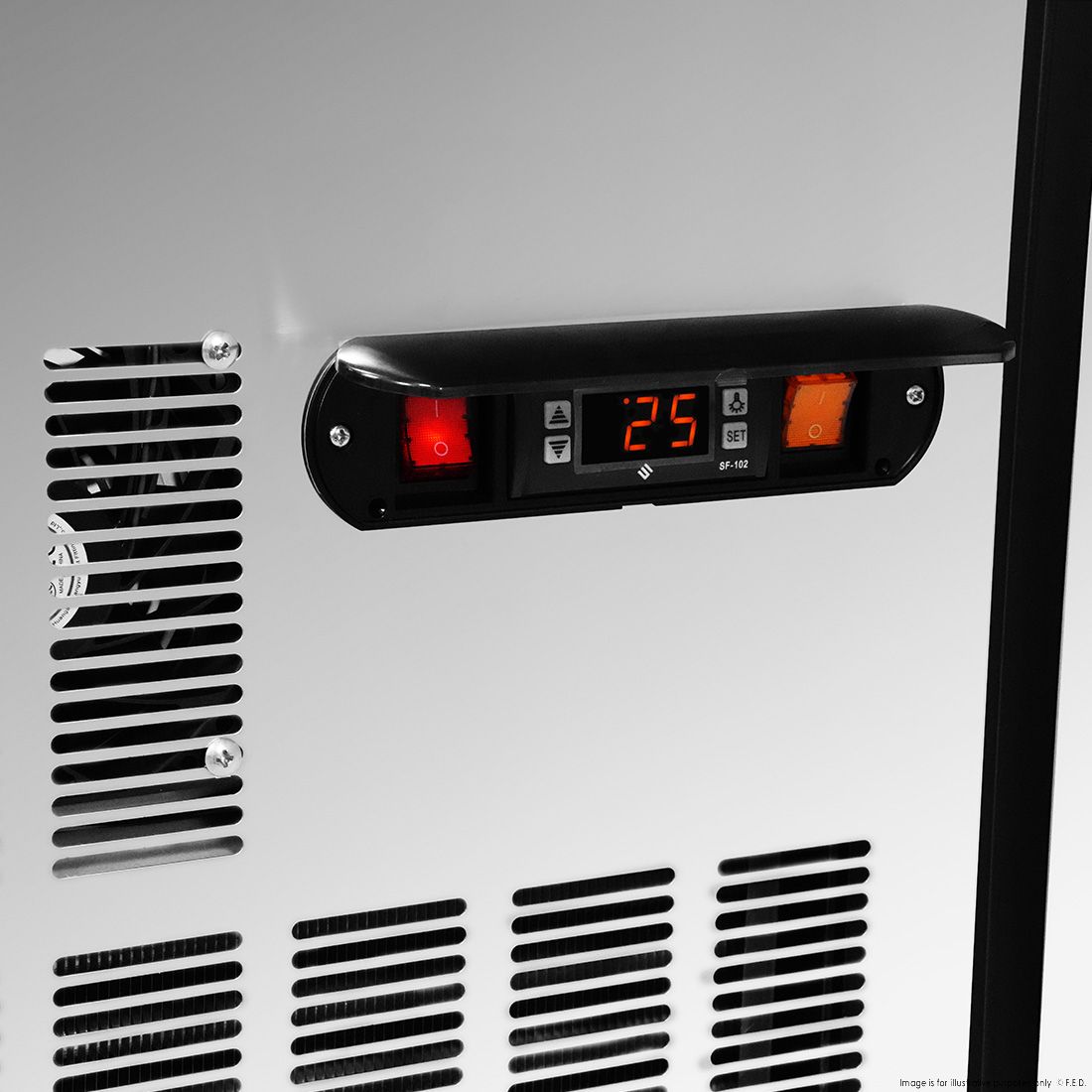 Thermaster Cold Salad & Noodle Bar 4x1/1 GN Pans PG150FA-XG