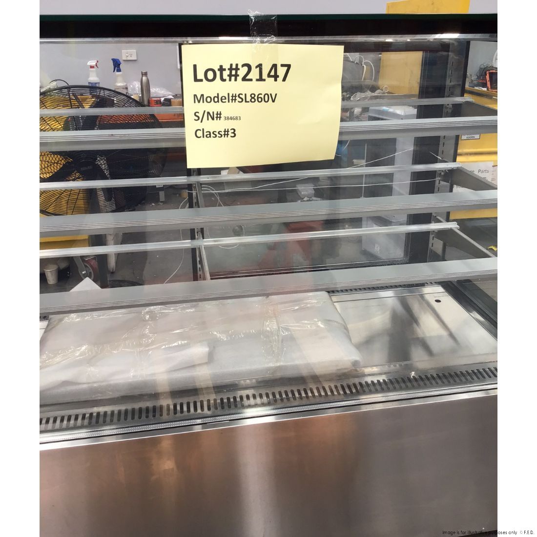 CLEARANCE - Bonvue Chilled Food Display - SL860V-NSW2147