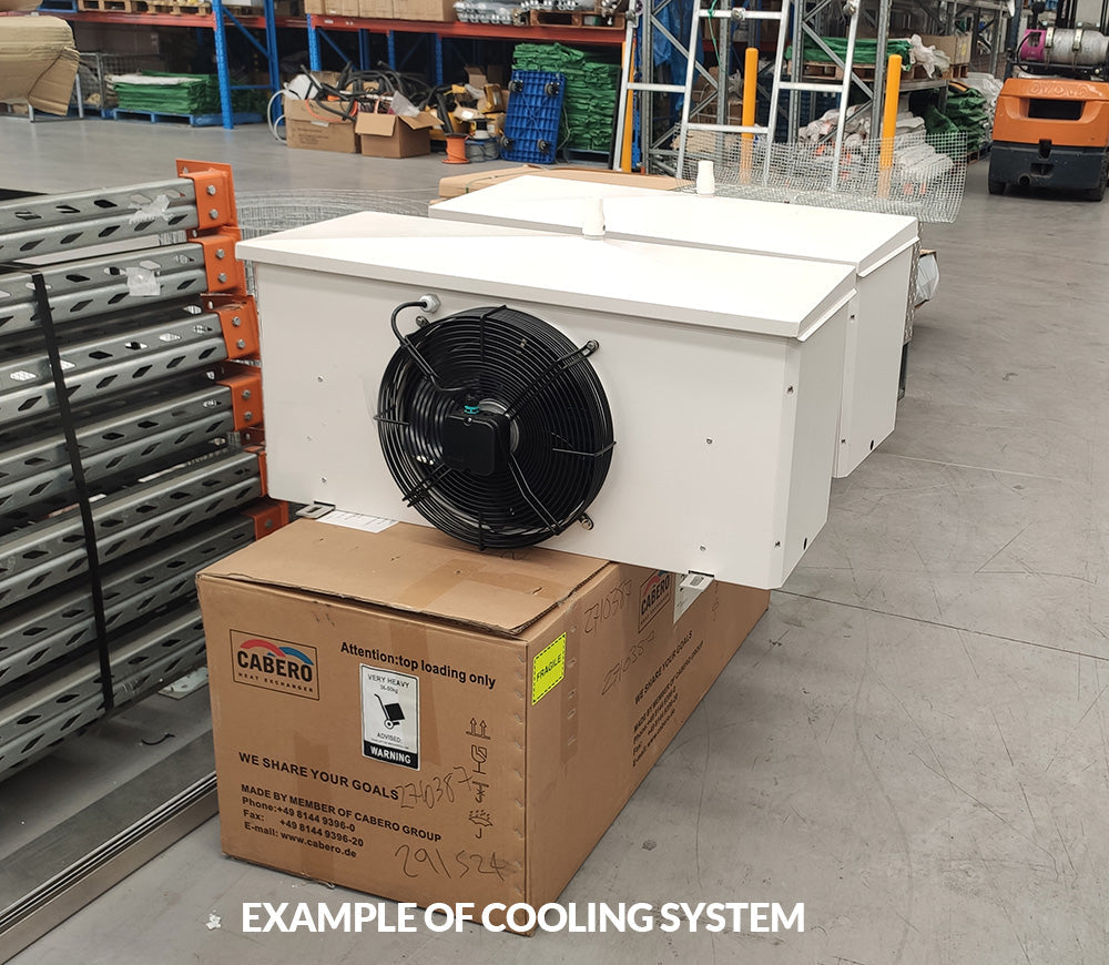 Coolrooms Plus Freezer Room 3000(w) x 2400(d) x 2400(h)mm CRP-F7