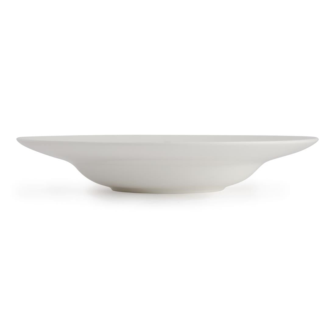 Olympia Lumina Pasta or Soup Bowls White 254mm (4 Pack) - CD636