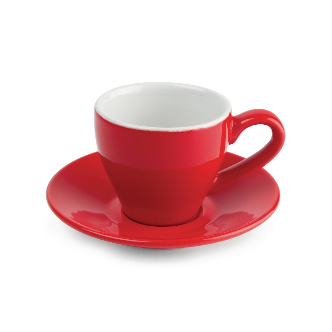 Olympia Cafe Espresso Saucer Red (Box 12) - GK085