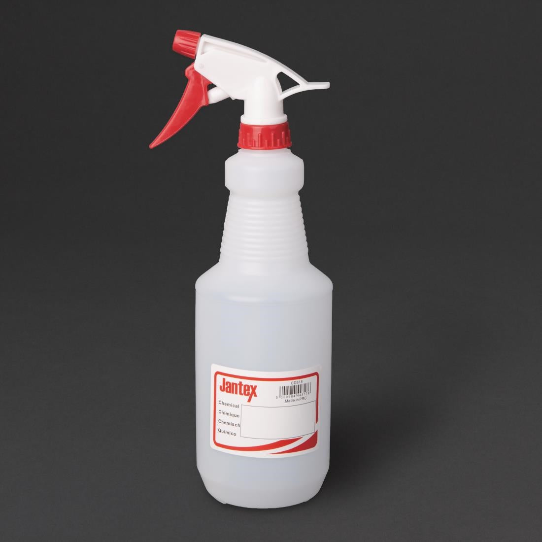 Jantex Colour Coded Spray Bottles Red 750ml - CD815