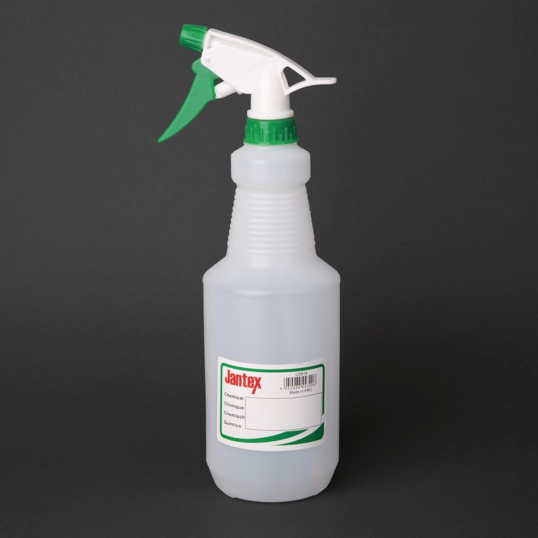 Jantex Colour Coded Spray Bottles Green 750ml - CD818
