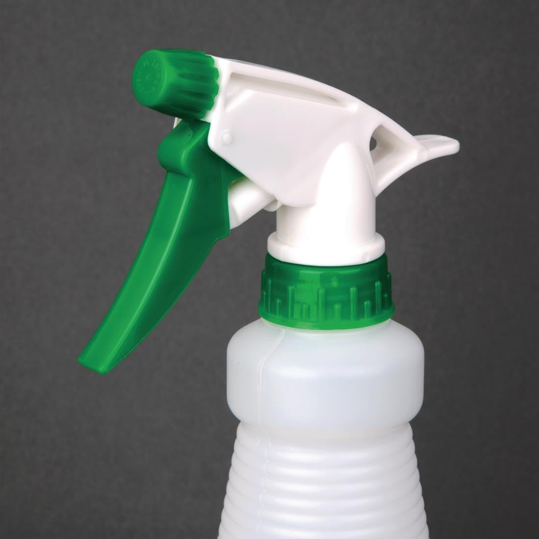 Jantex Colour Coded Spray Bottles Green 750ml - CD818