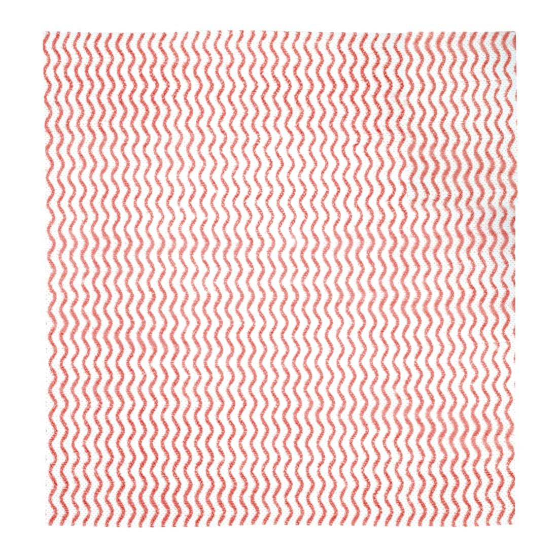 Jantex Non Woven Cloths Red (Roll of 100 Sheets) - CS805