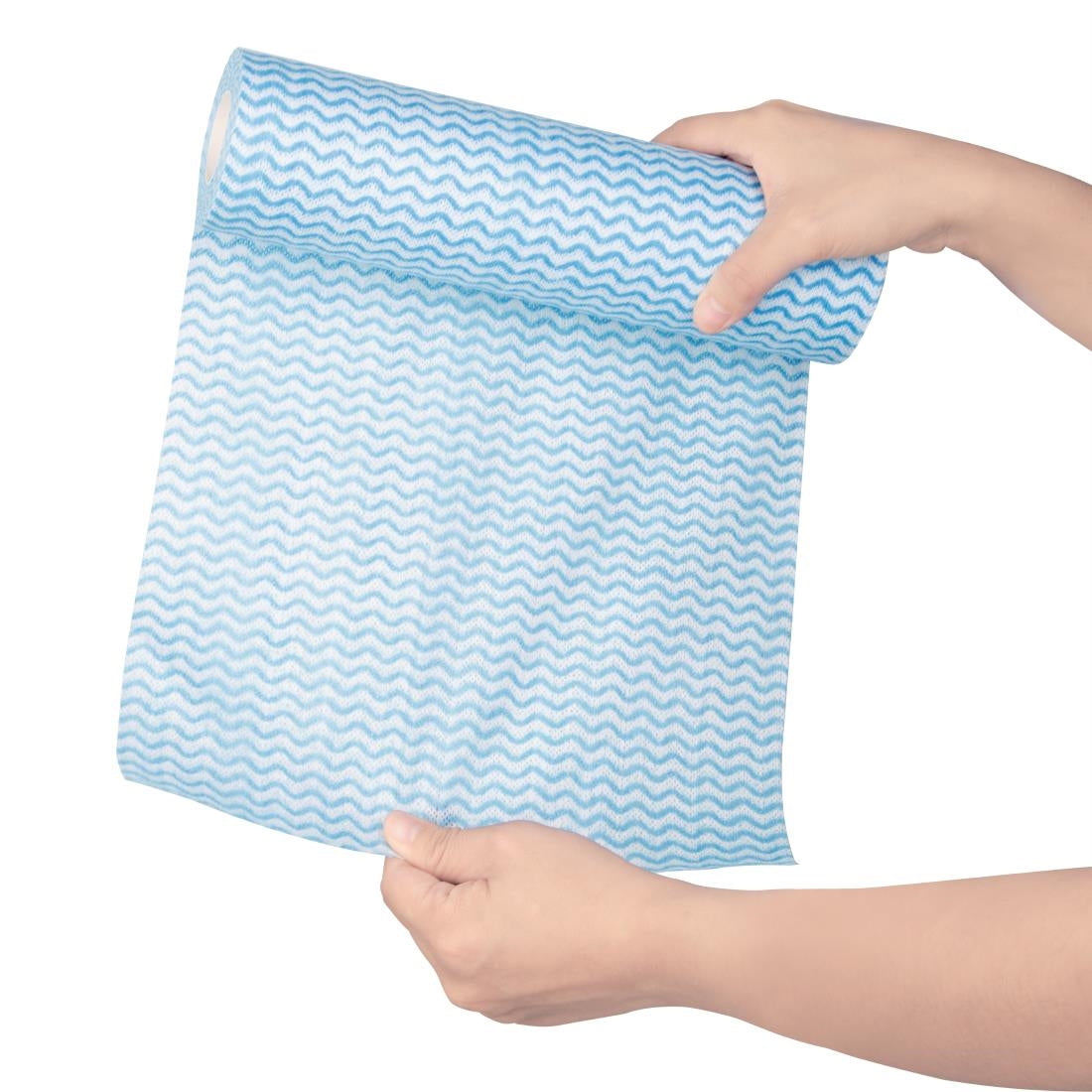 Jantex Non Woven Cloths Blue (Roll of 100 Sheets) - CS806