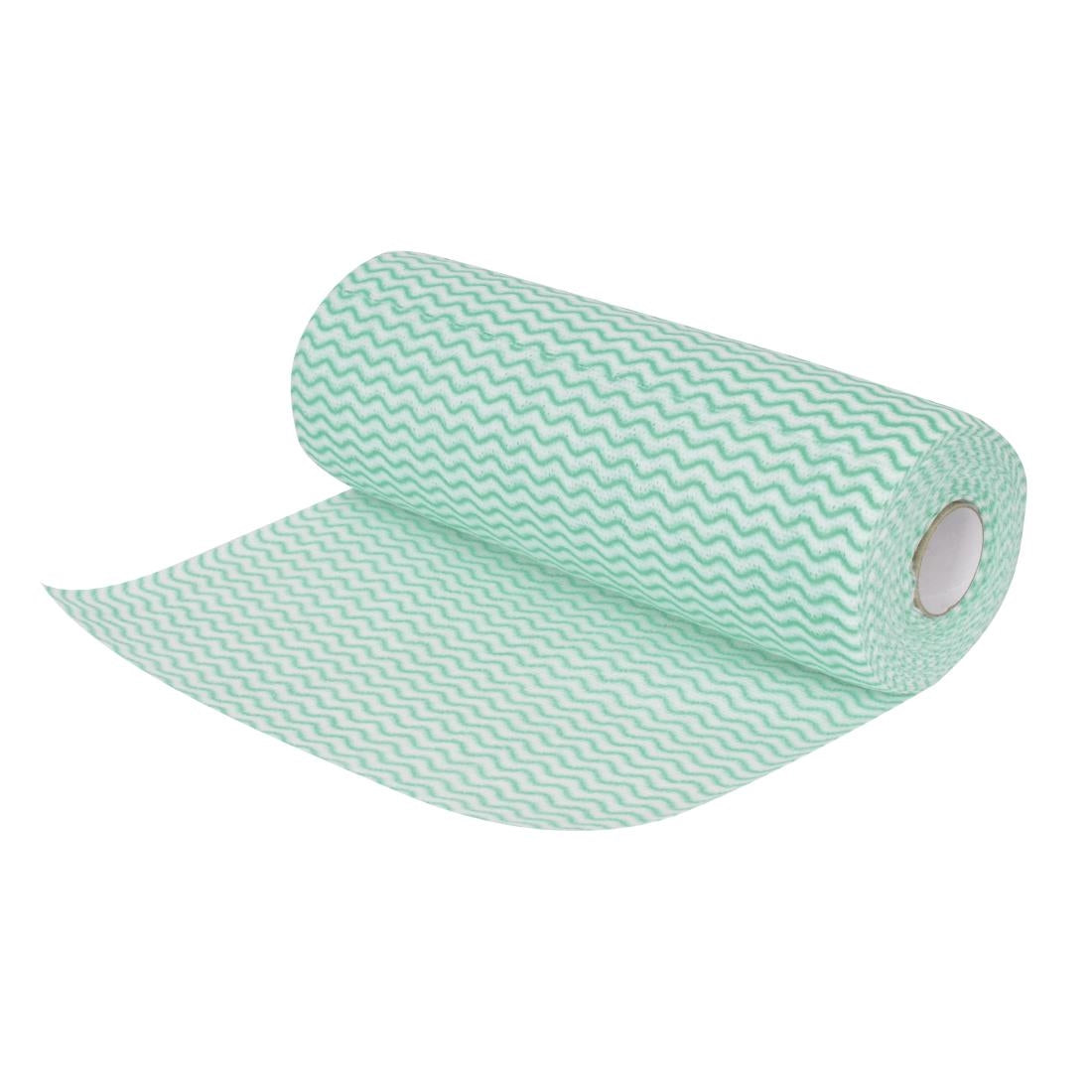 Jantex Non Woven Cloths Green (Roll of 100 Sheets) - CS807