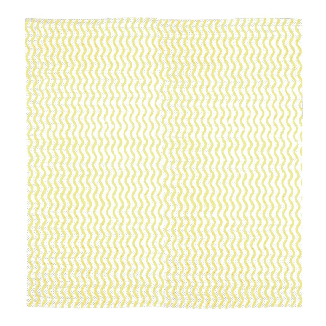 Jantex Non Woven Cloths Yellow (Roll of 100 Sheets) - CS808