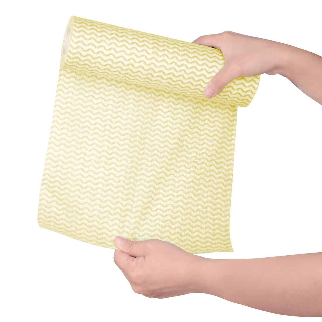Jantex Non Woven Cloths Yellow (Roll of 100 Sheets) - CS808