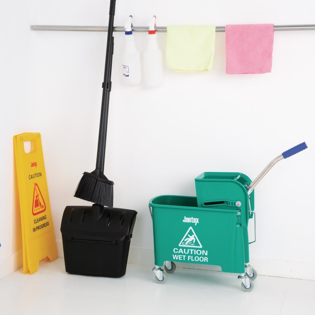Jantex Kentucky Mop Bucket Green - GK689