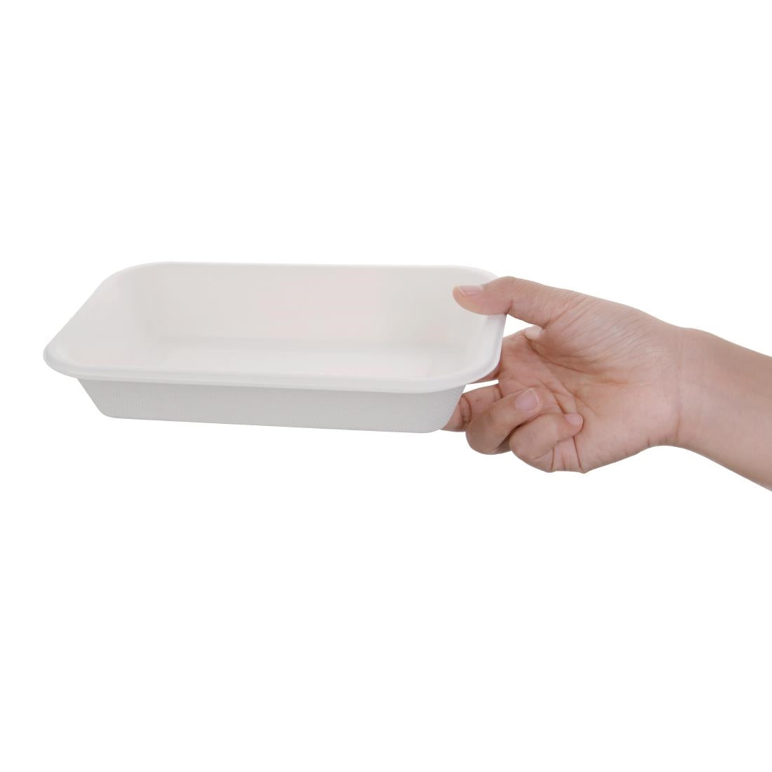 Fiesta Compostable Bagasse Food Trays 680ml (Pack of 50) - FC531