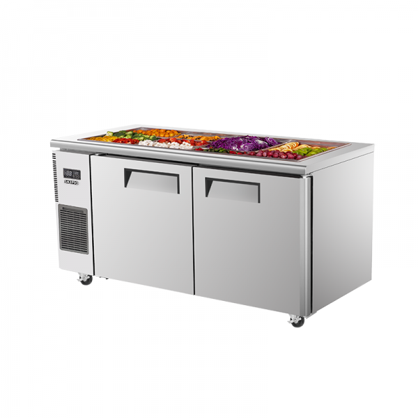 Skipio 458 Two Door Salad Prep Buffet Fridge SSR15-2