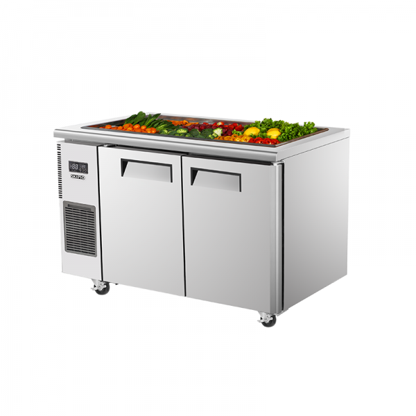 Skipio 343 Two Door Salad Prep Buffet Fridge SSR12-2