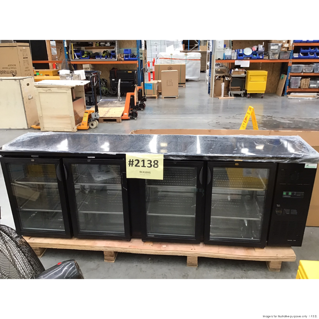 CLEARANCE - Thermaster Four Door Drink Cooler BC4100G-NSW2138