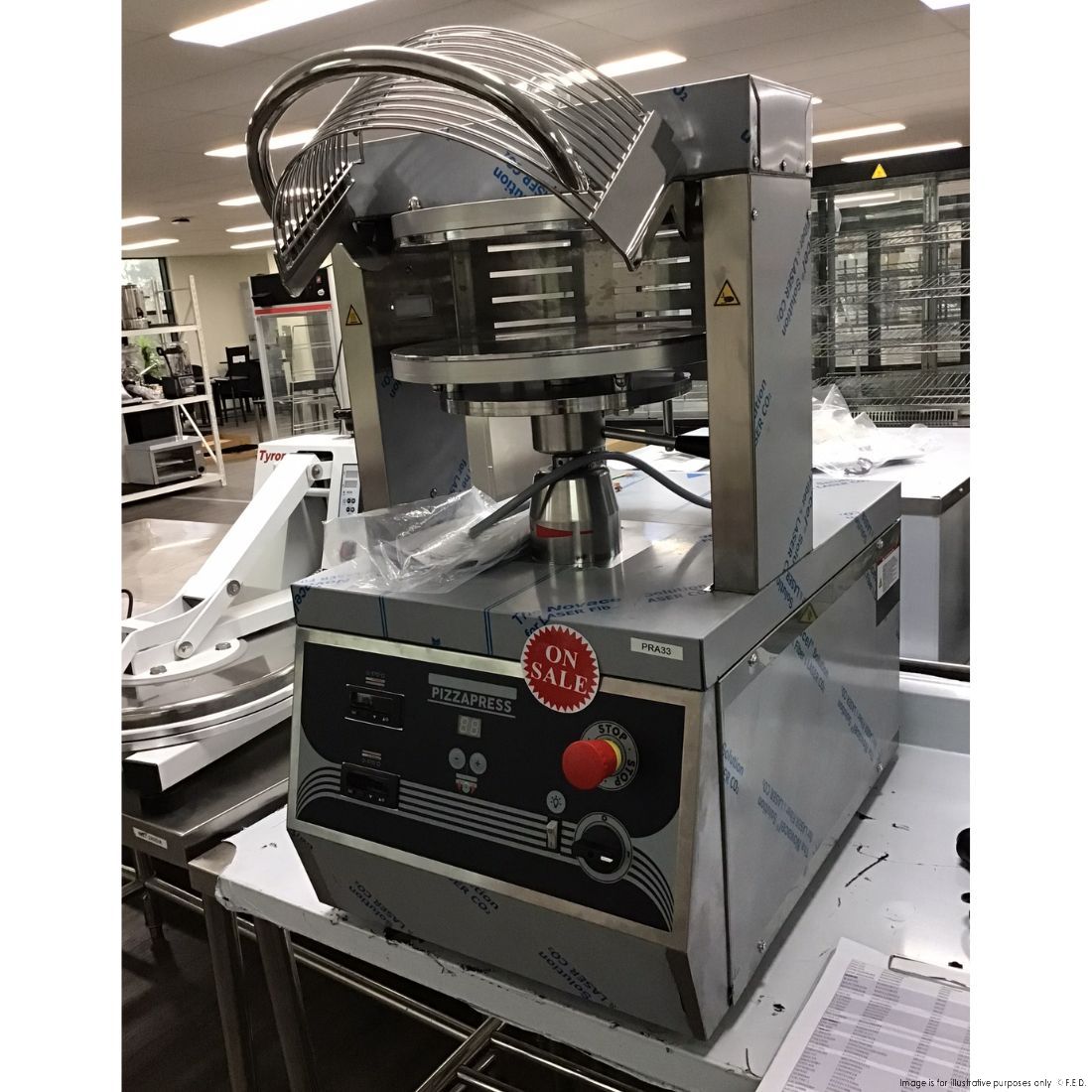 CLEARANCE - Pizza shaping machine - PRA33-VIC964