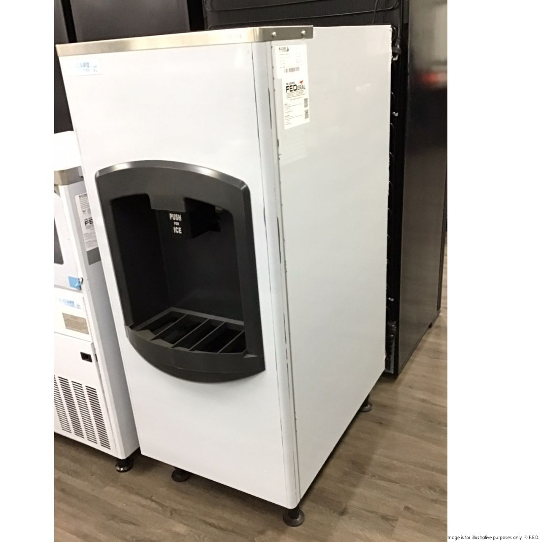 CLEARANCE - Blizzard Ice Dispenser Capacity 60kg - SD-130B-VIC973