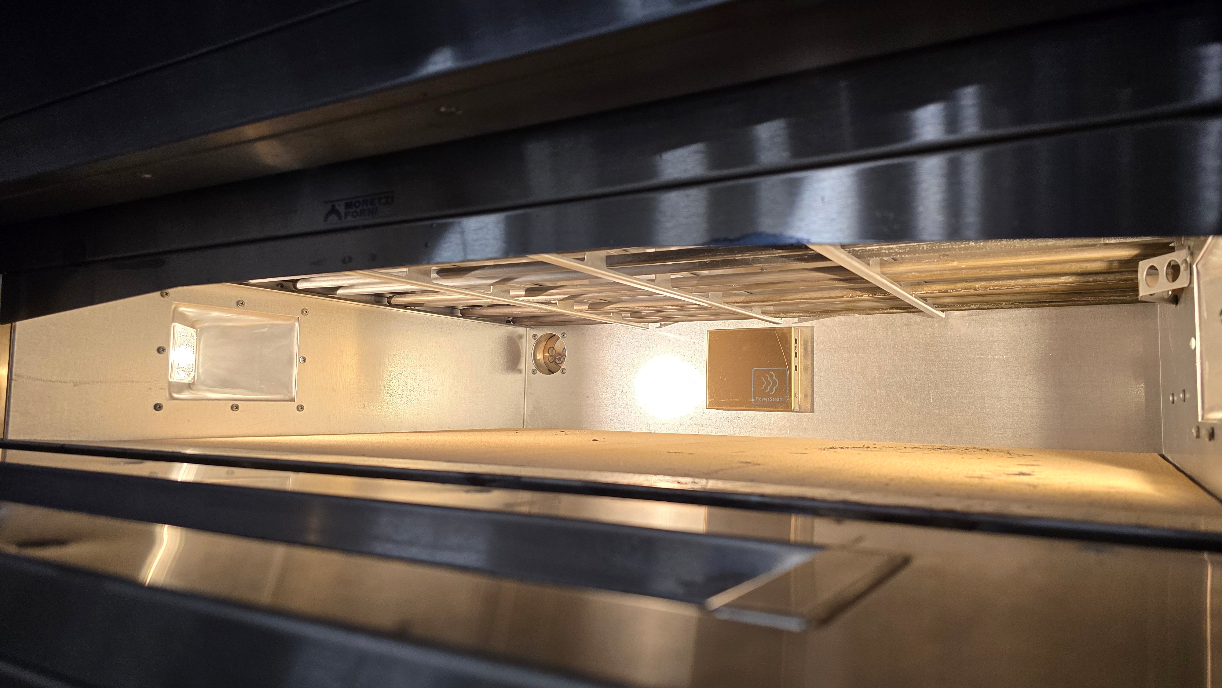 Moretti Forni serieS Double Deck Bakery Oven on Stand - 2 x 60x40cm Tray - COMP S50E/2A/S