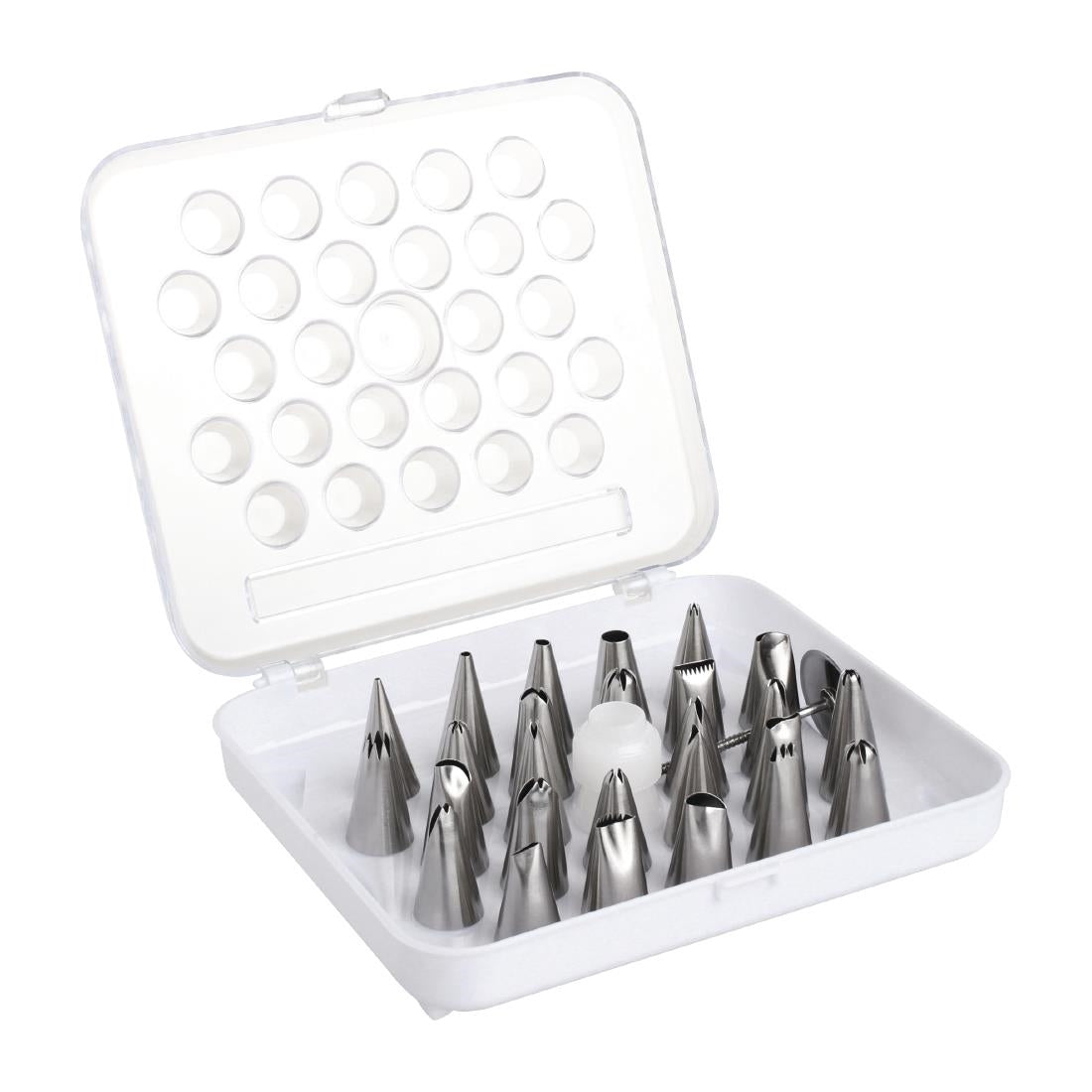 Vogue Cake Decorating 26 Assorted Piping Nozzles - CP107