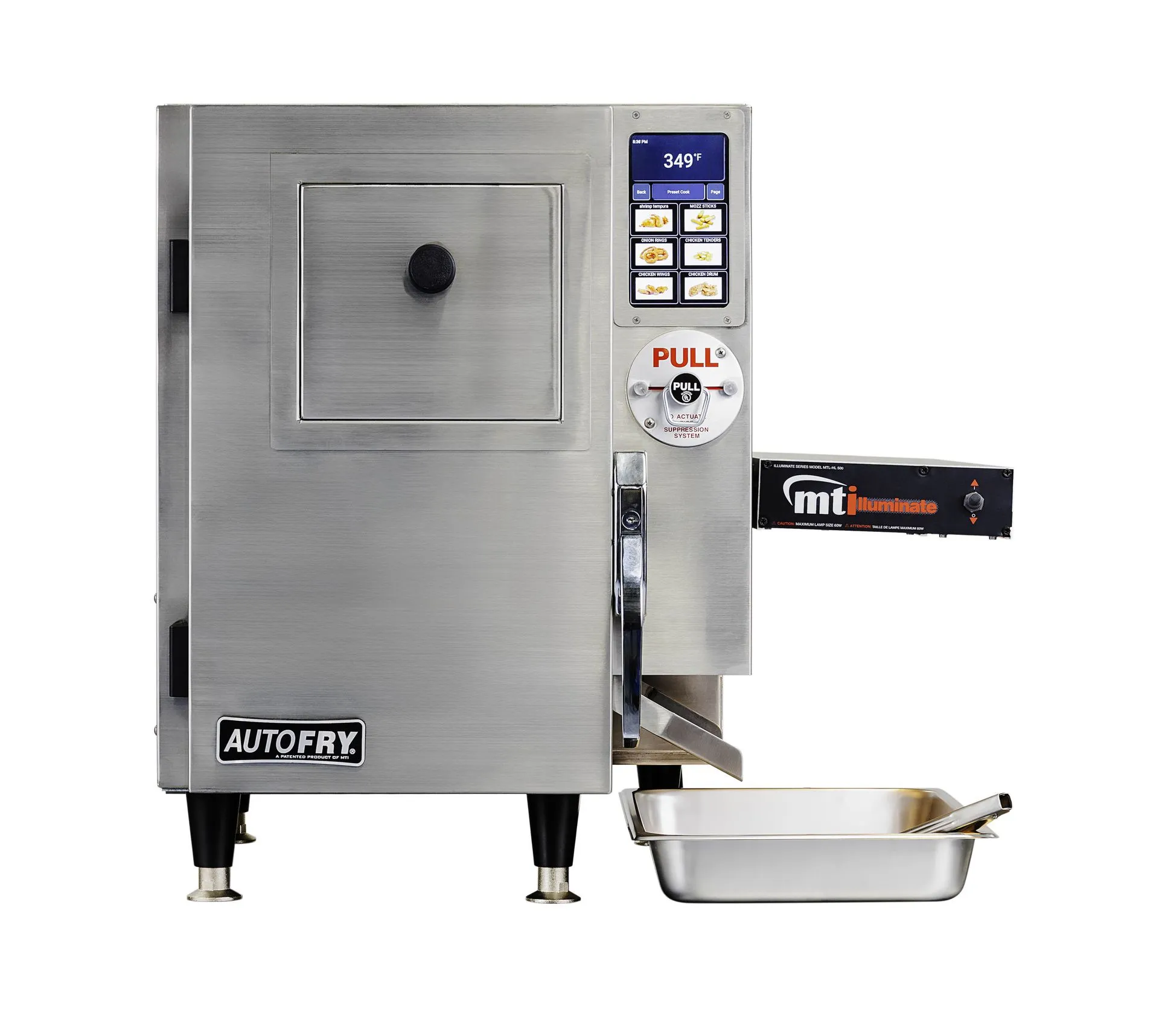 AutoFry MTI-10X/XL-3 Single Basket Countertop Deep Fryer - MTI-10X/XL-3