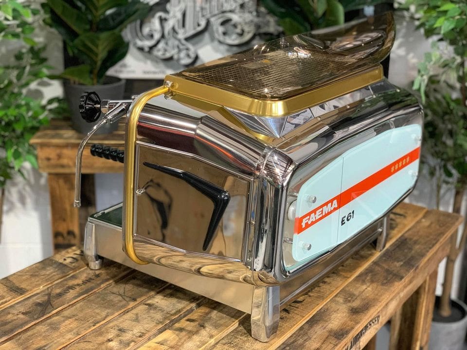 Faema E61 Jubilee Volumetric 2 Group Stainless - 31022