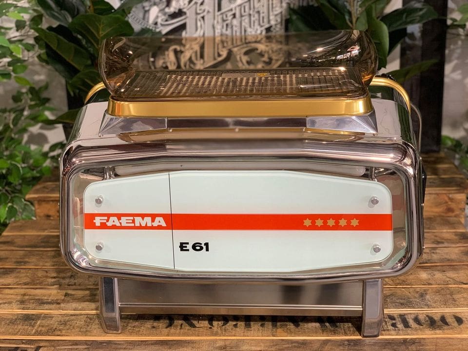 Faema E61 Jubilee Volumetric 2 Group Stainless - 31022