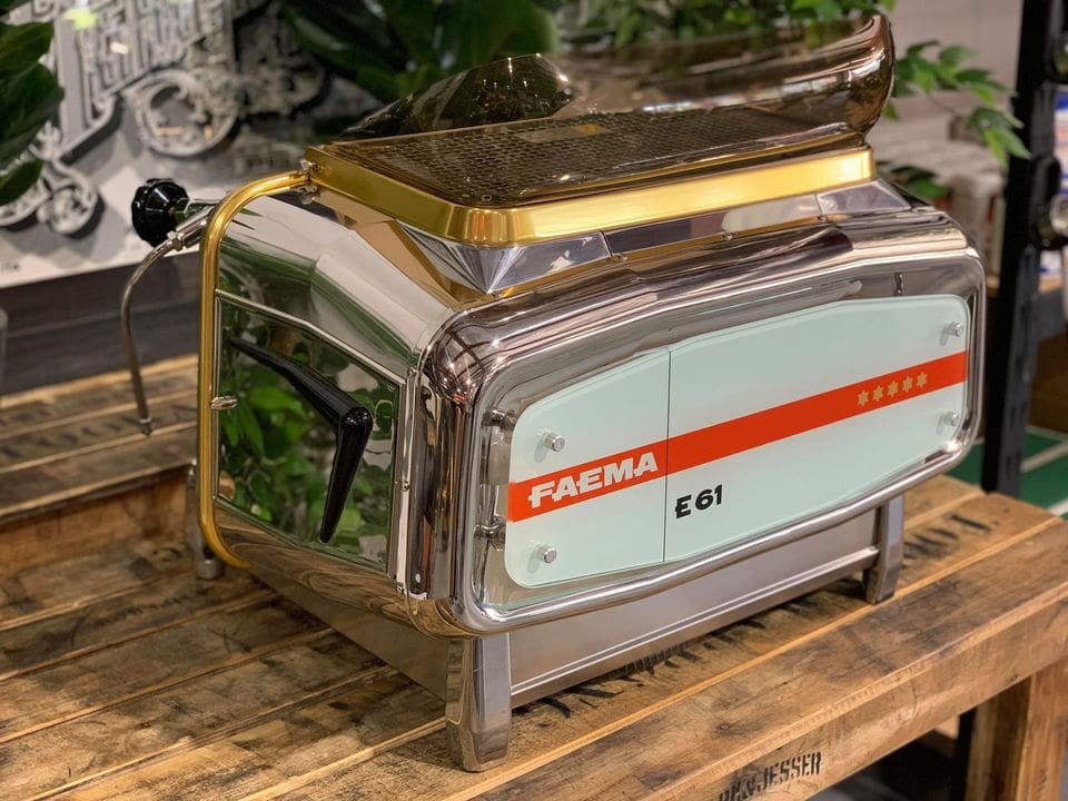 Faema E61 Jubilee Volumetric 2 Group Stainless - 31022
