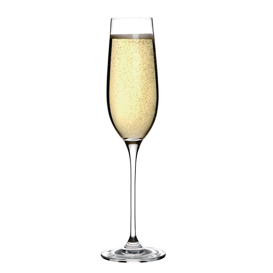 Olympia Campana One Piece Crystal Champagne Glasses 260ml (6 Pack) - CS496