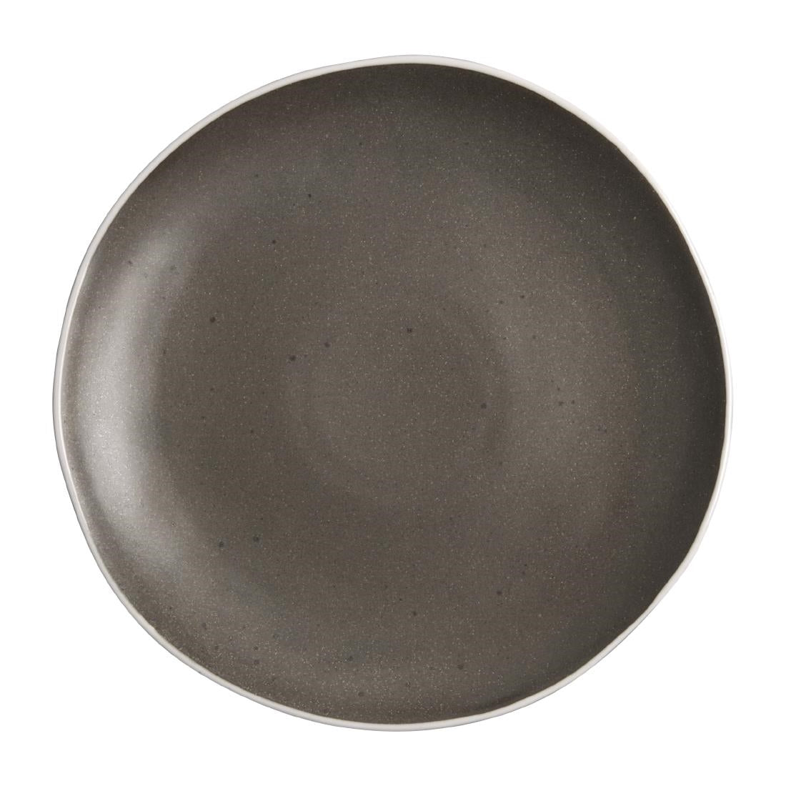 Olympia Chia Plates Charcoal 270mm (Pack of 6) - DR814