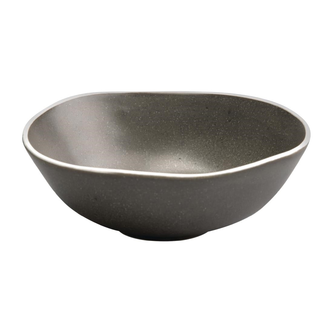 Olympia Chia Small Bowls Charcoal 155mm - DR817