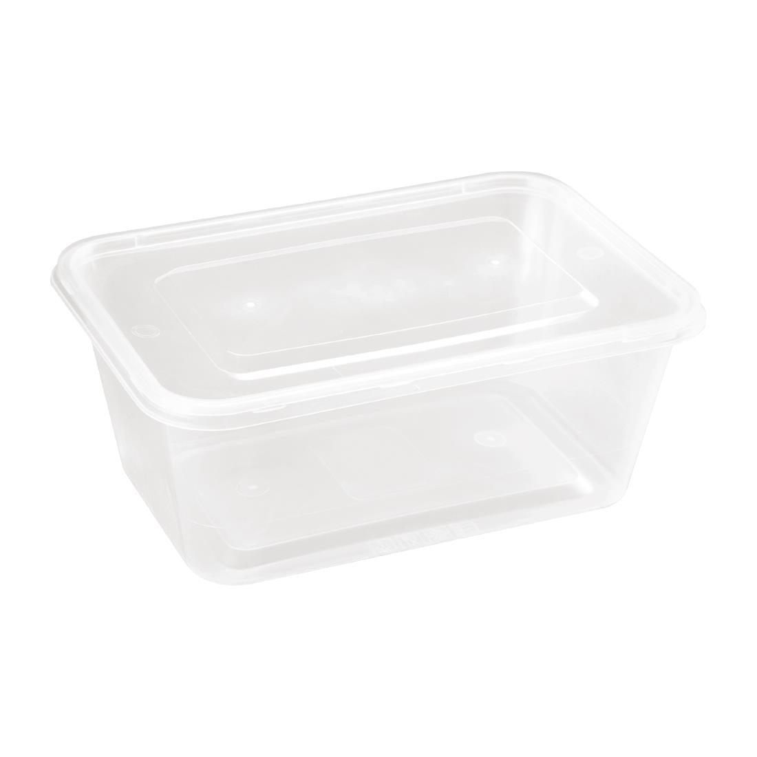 Fiesta Recyclable Large Plastic Microwave Containers - DM183