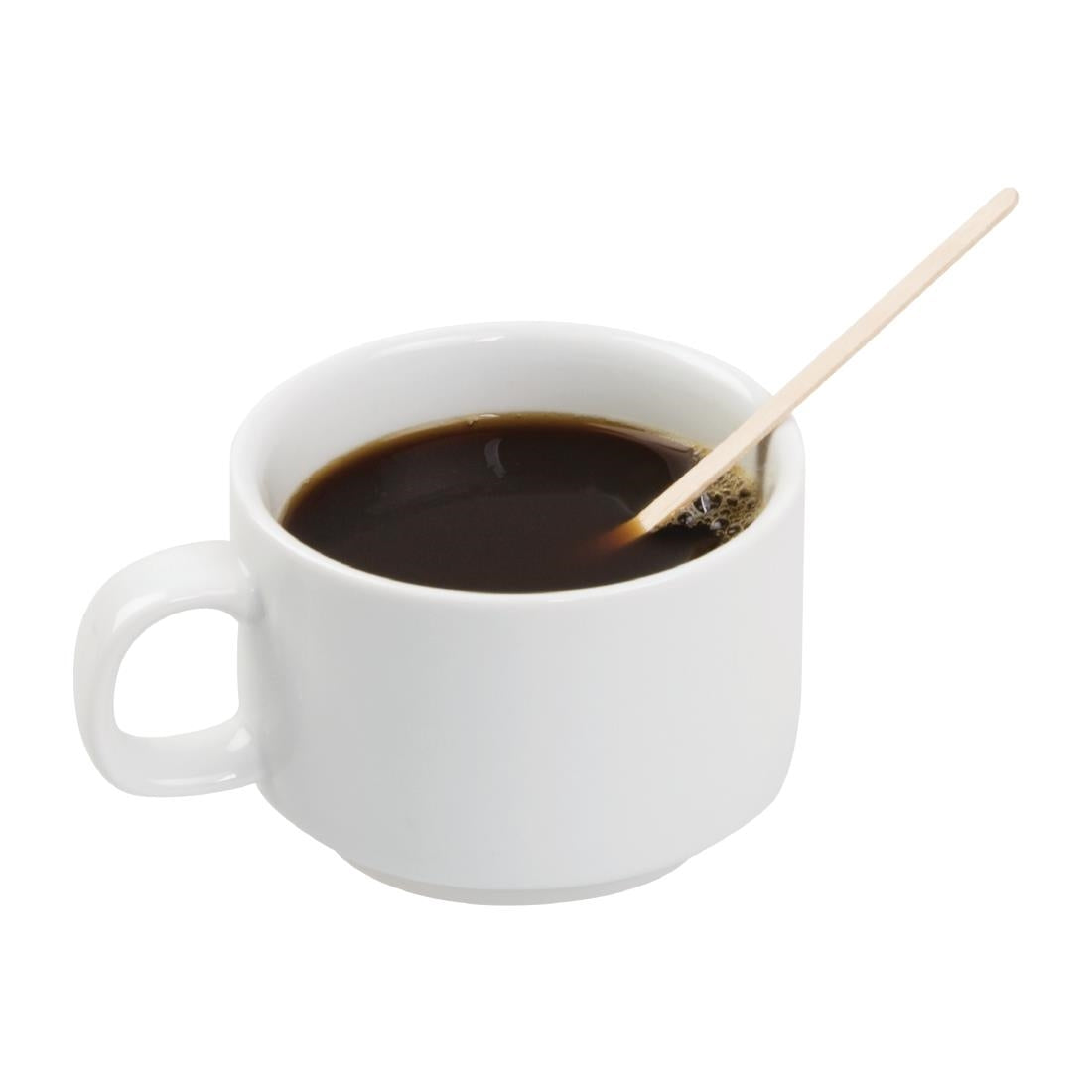 Fiesta Compostable Biodegradable Wooden Coffee Stirrers 140mm (Pack of 1000) - DK392