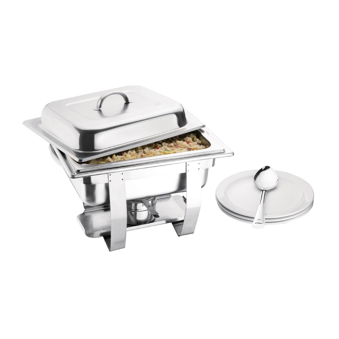 Olympia Milan 1/2 Sized Chafing Dish Set 3700ml - CN607