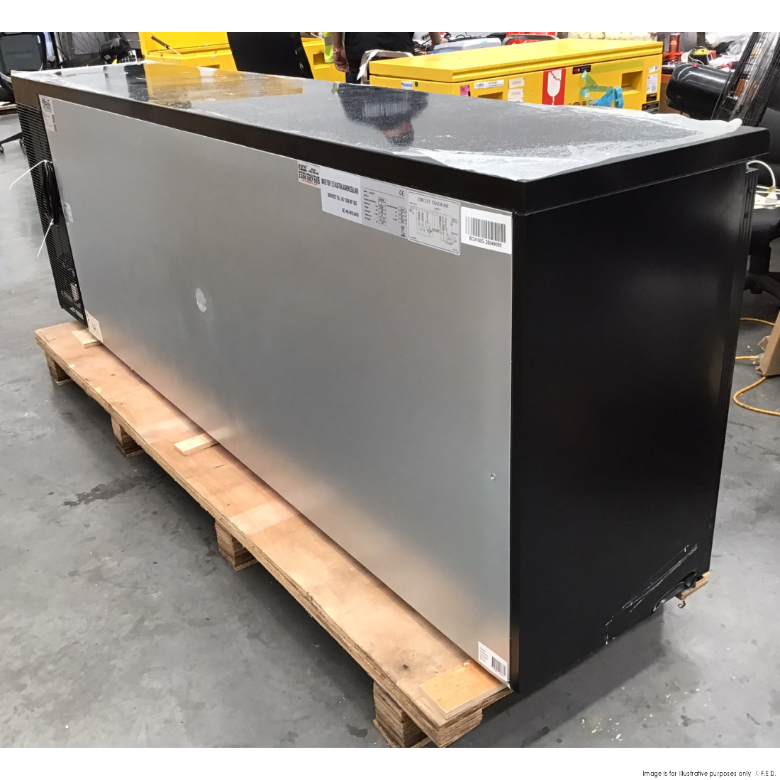 CLEARANCE - Thermaster Four Door Drink Cooler BC4100G-NSW2138