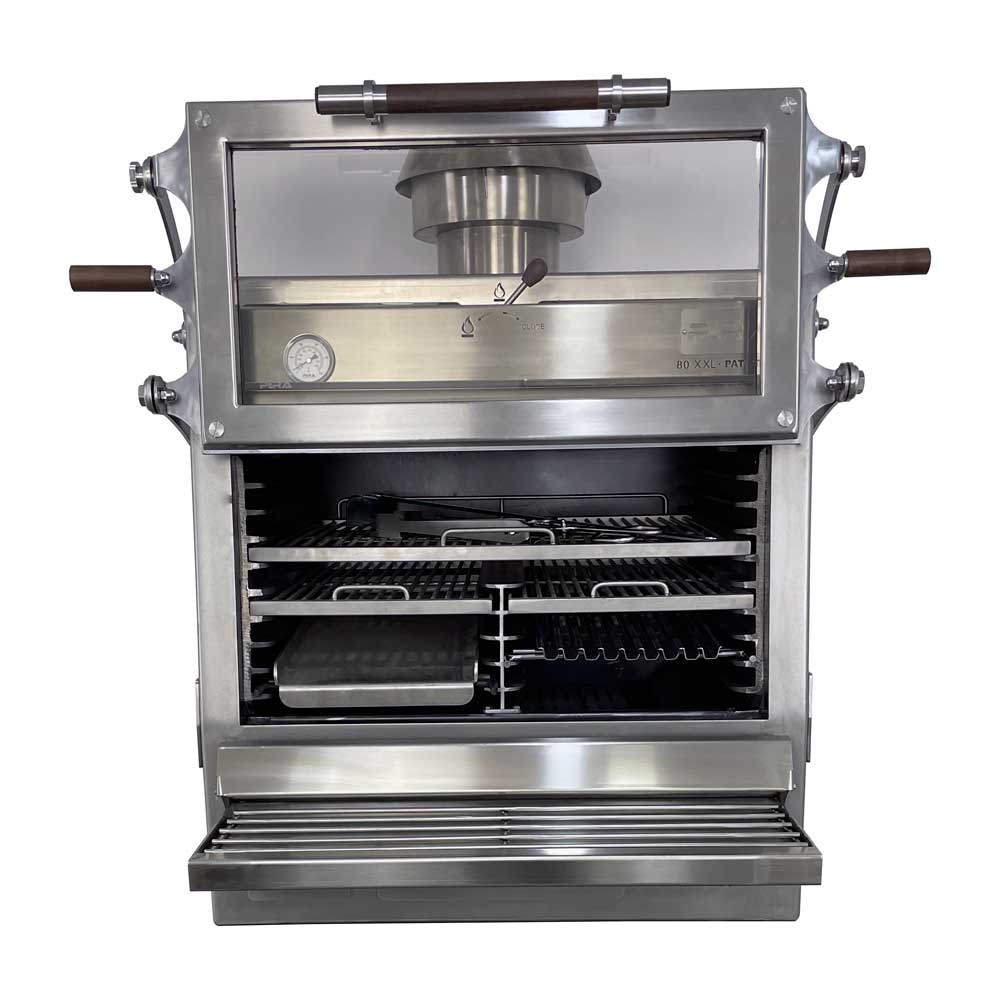 Pira 80 XXL Silver ED Charcoal Oven - 490.108