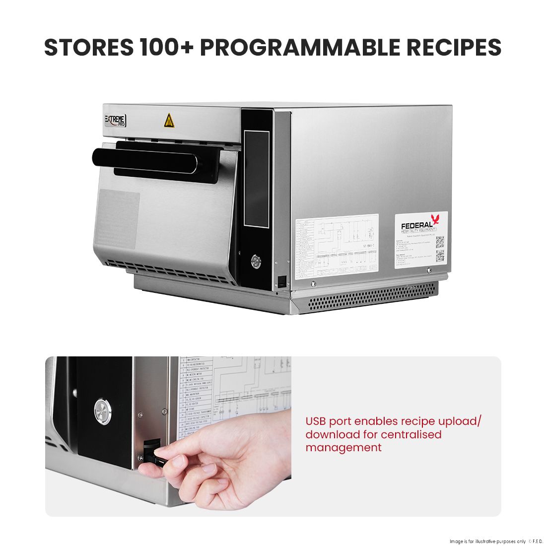 ExtremePro Speed Oven With Touchscreen NP-MWO-T