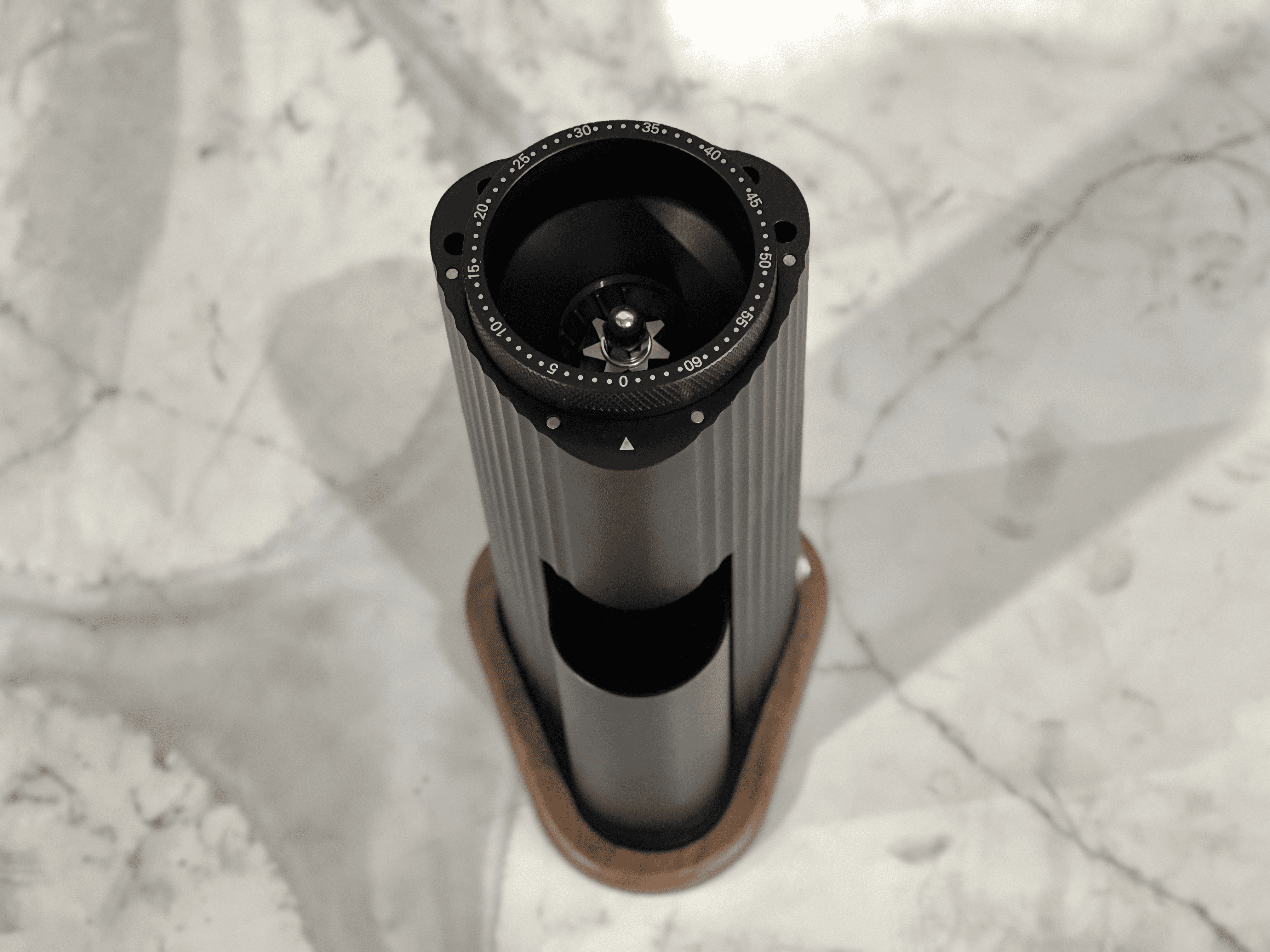 58 Espresso SPTK-38G (Black OR ) - Coffee Grinder - Silver