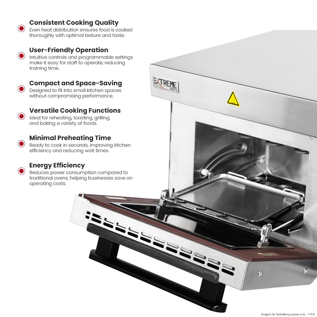 ExtremePro Speed Oven With Touchscreen NP-MWO-T