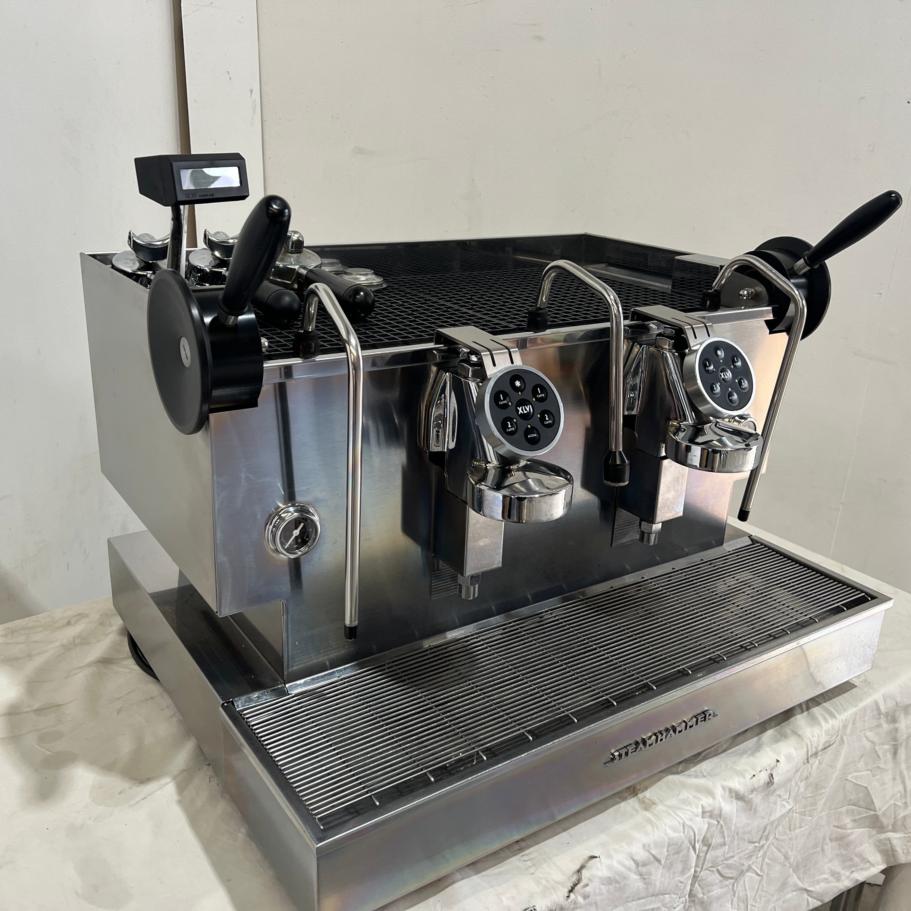 XLVI Steamhammer Elettronica P+L 2 Group Coffee Machine - 729467