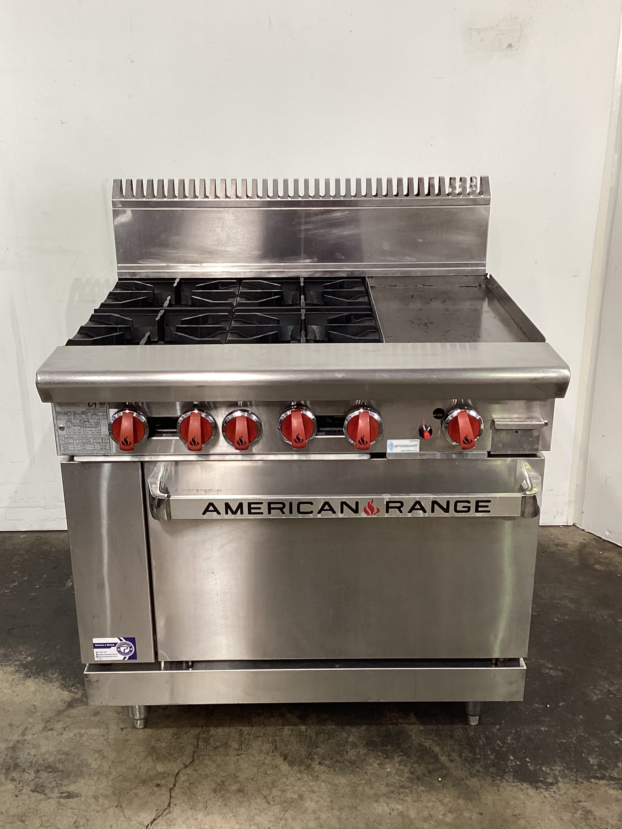 American Range AAR.4B.12G Range Oven - 739204