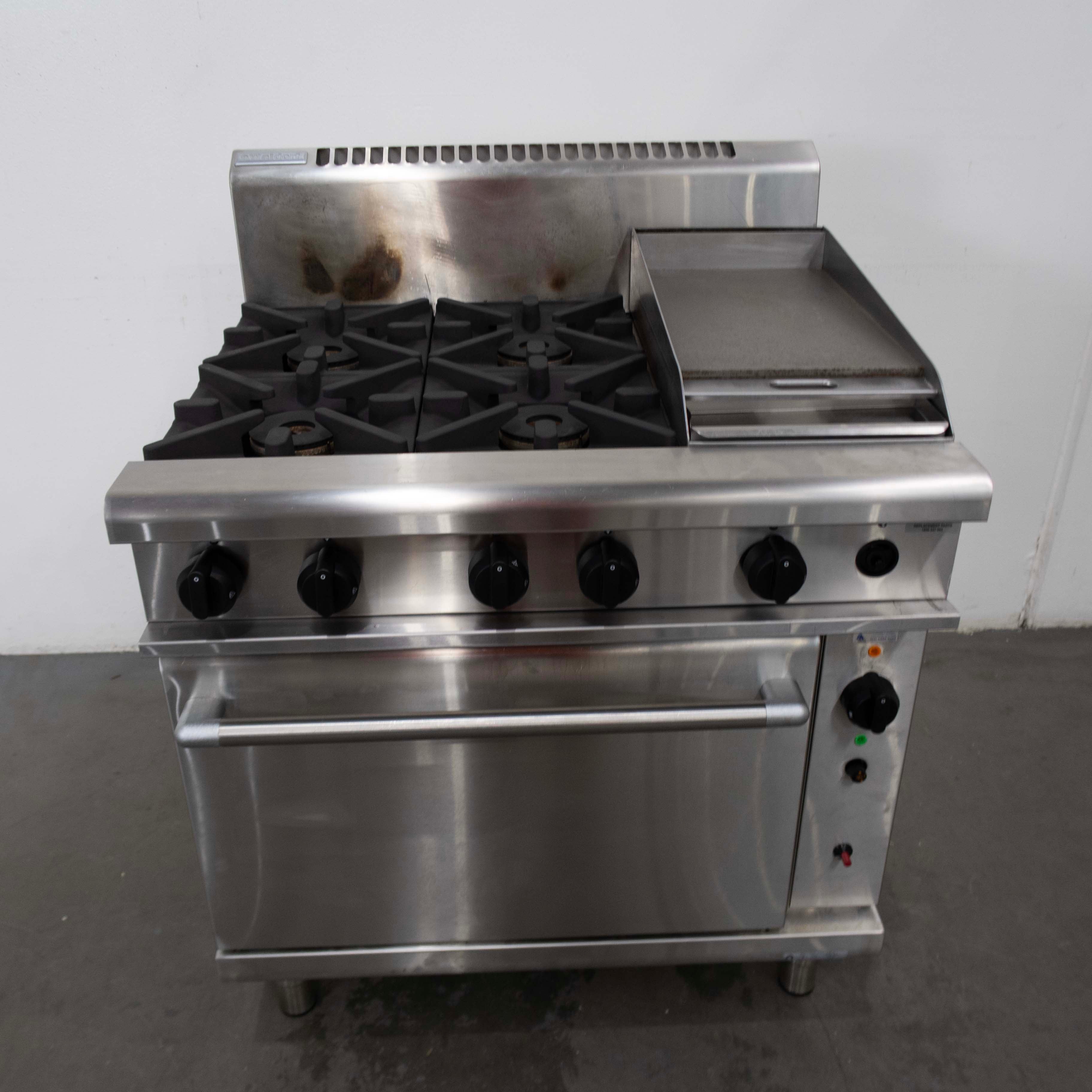 Waldorf RN8613GCF 4 Burner Range Oven with 1 Burner Griddle - 745697