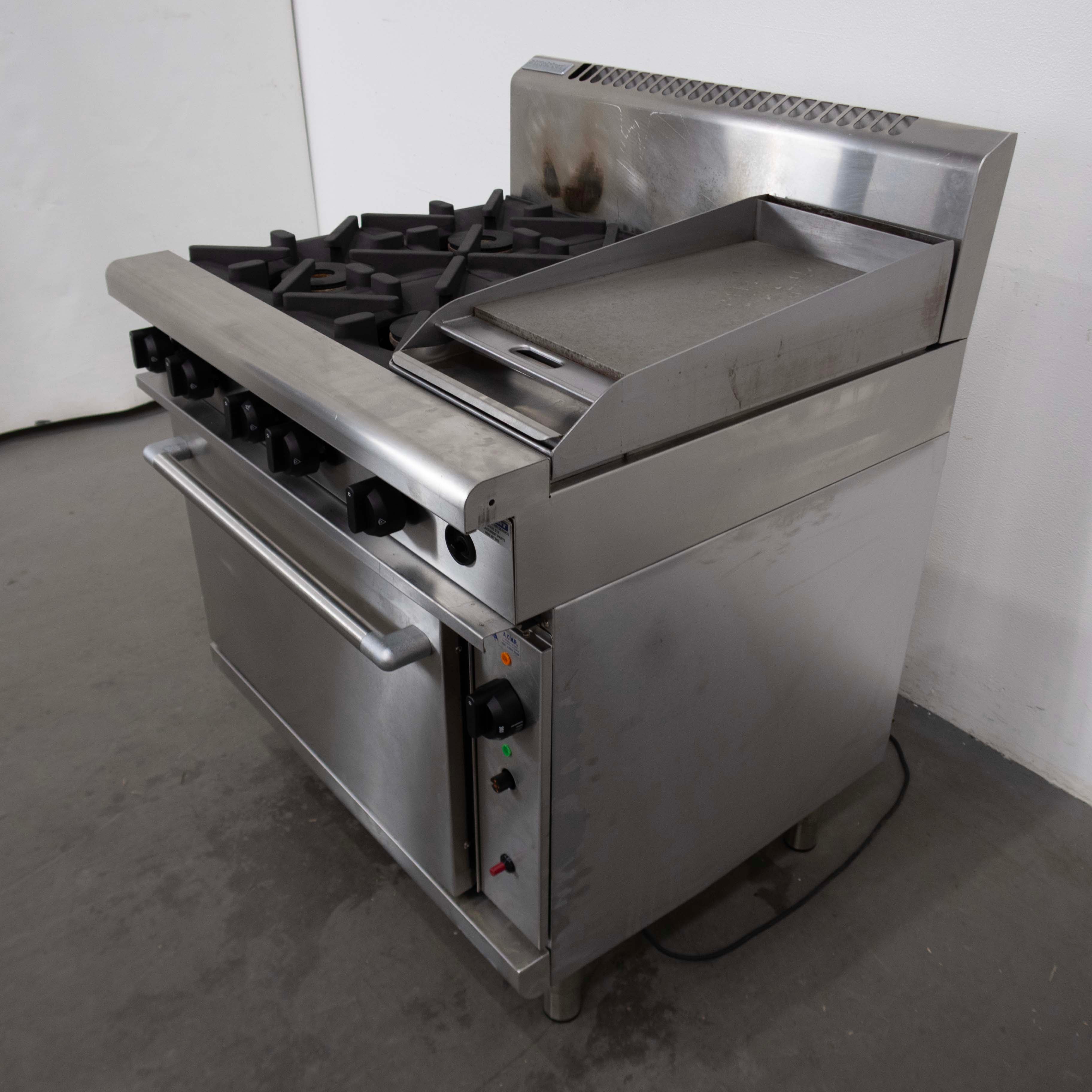 Waldorf RN8613GCF 4 Burner Range Oven with 1 Burner Griddle - 745697