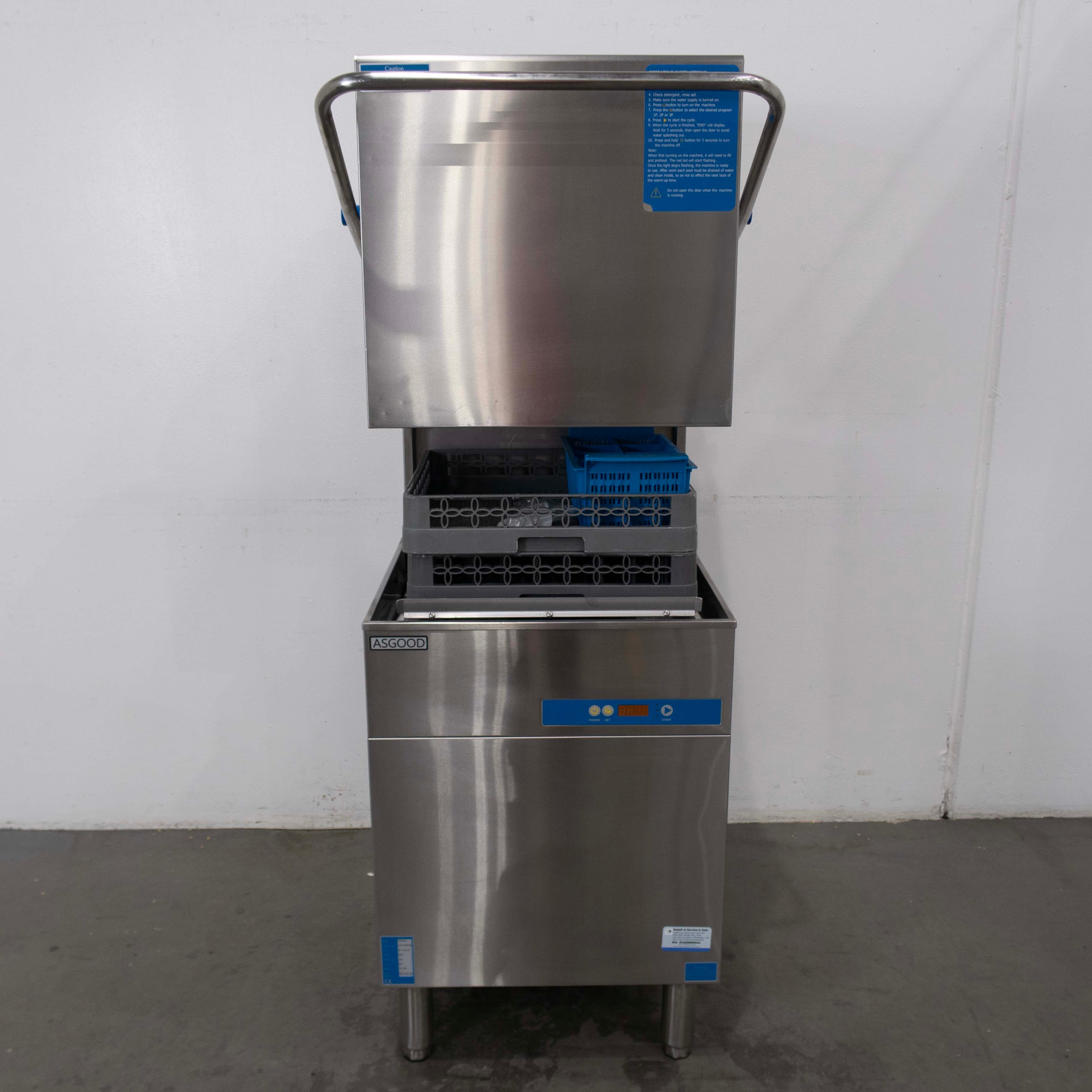 Asgood PTD601D Pass Through Dishwasher - 753976