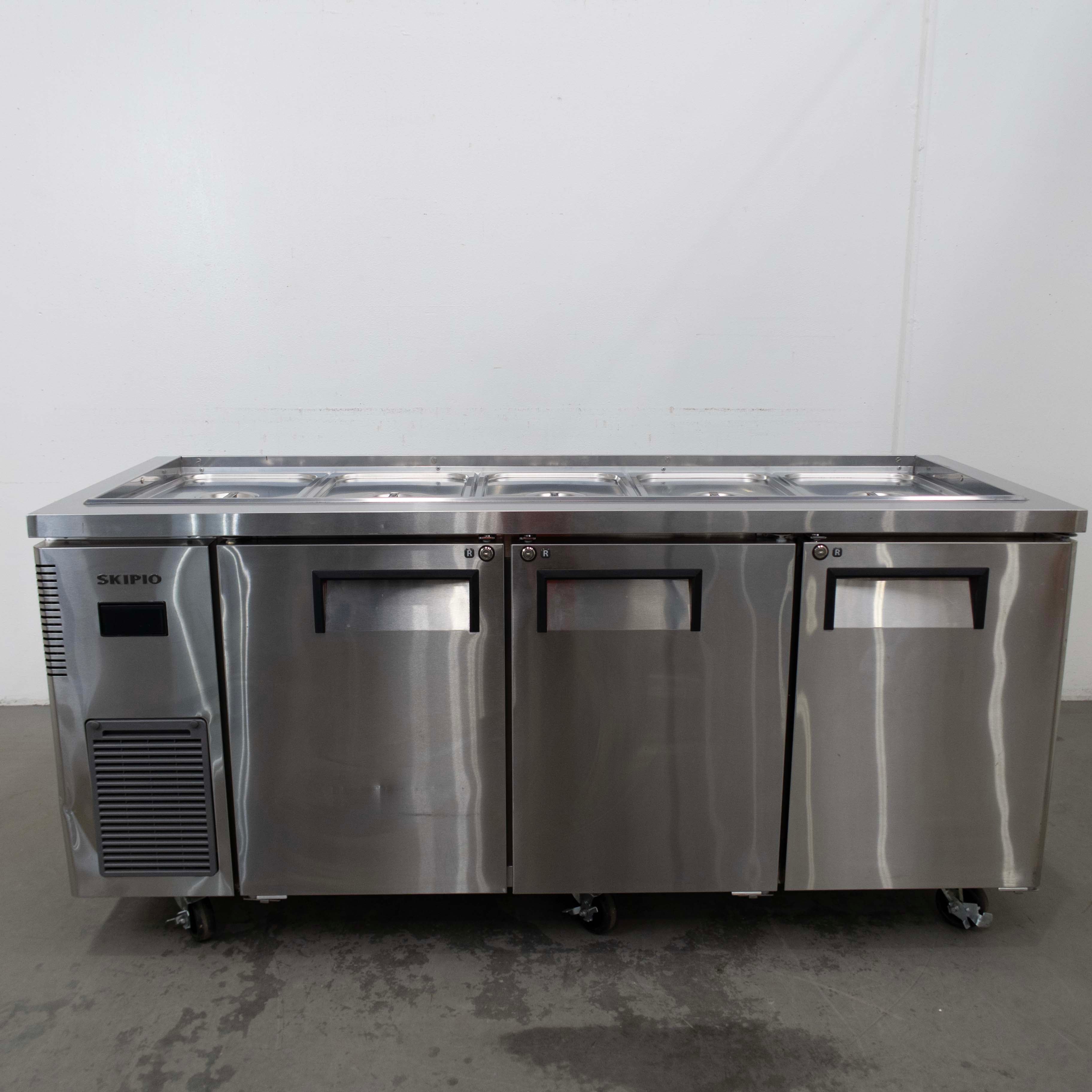 Skipio SSR18-3 Salad Prep Fridge - 762837