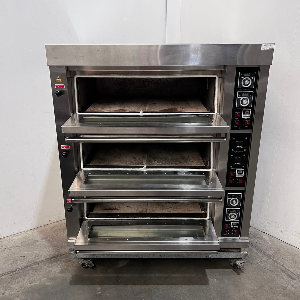 Amalfi 3D6T Deck Oven - 775513
