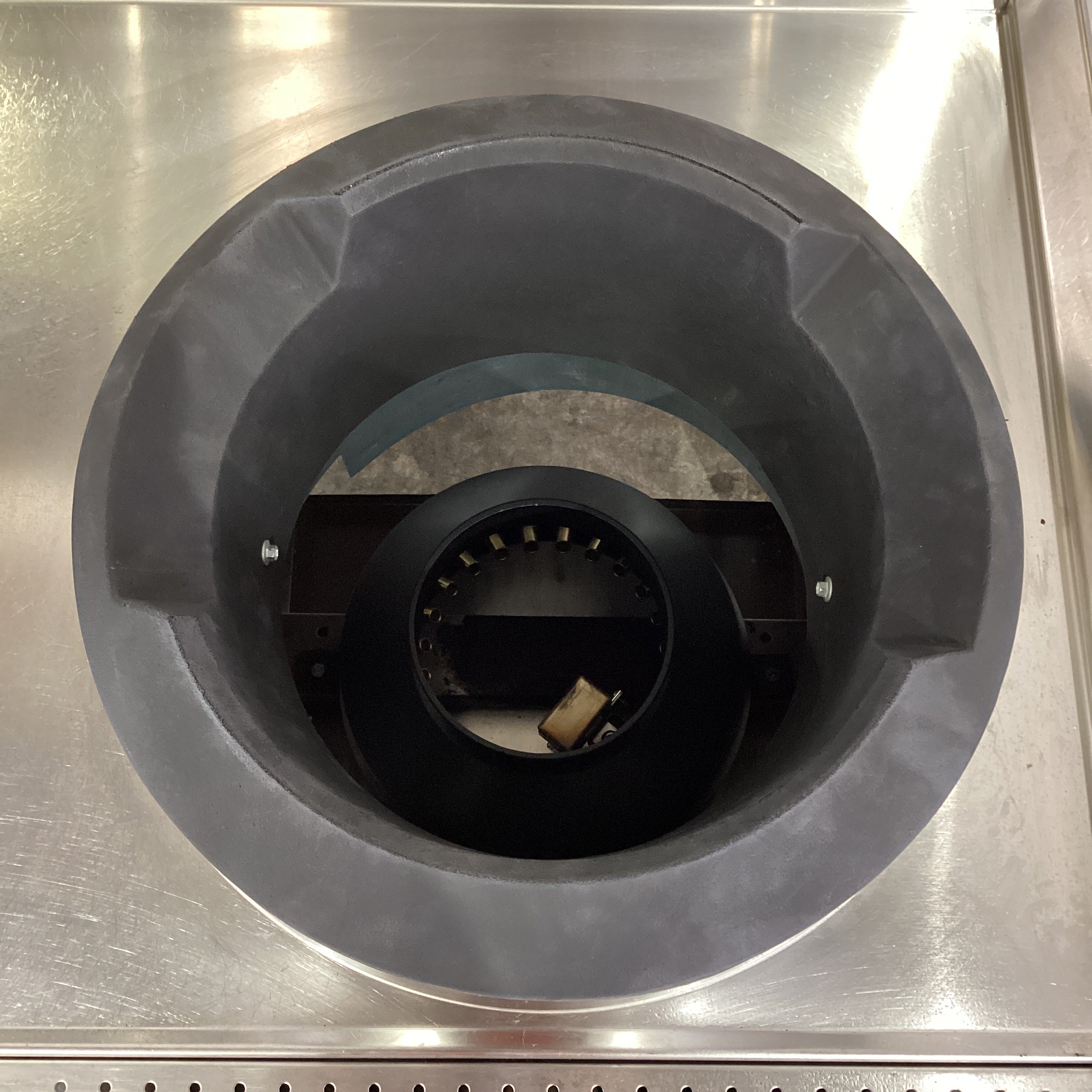 Luus WZ-2C 2 Hole Wok Table - 780354