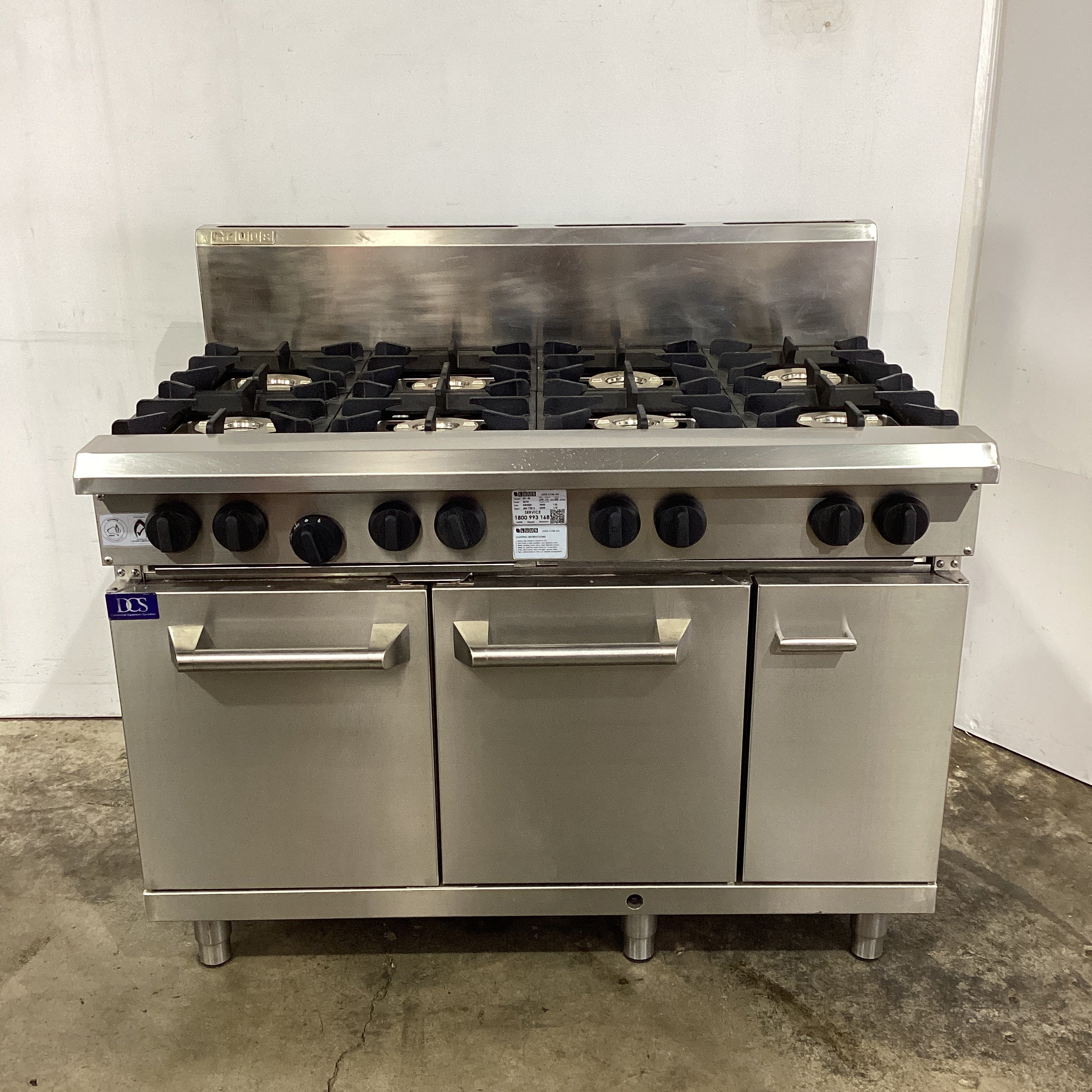 Luus RS-8B 8 Burner Cooktop Oven - 780355