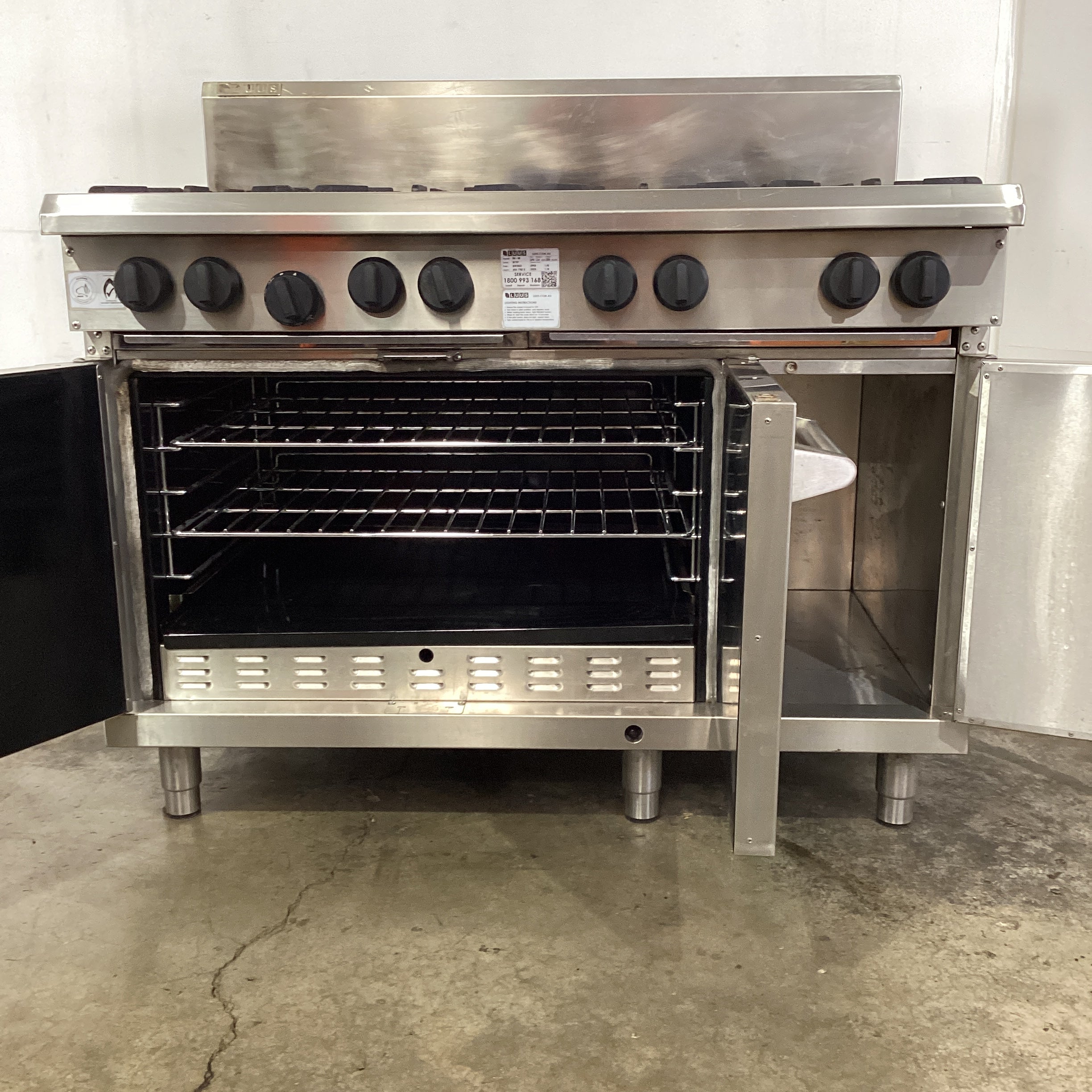 Luus RS-8B 8 Burner Cooktop Oven - 780355